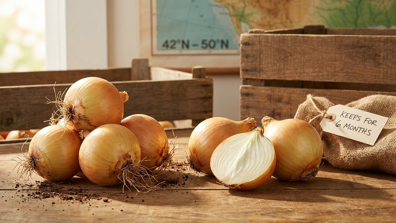 Talon Onion: Where It Bulbs and How Long It Keeps