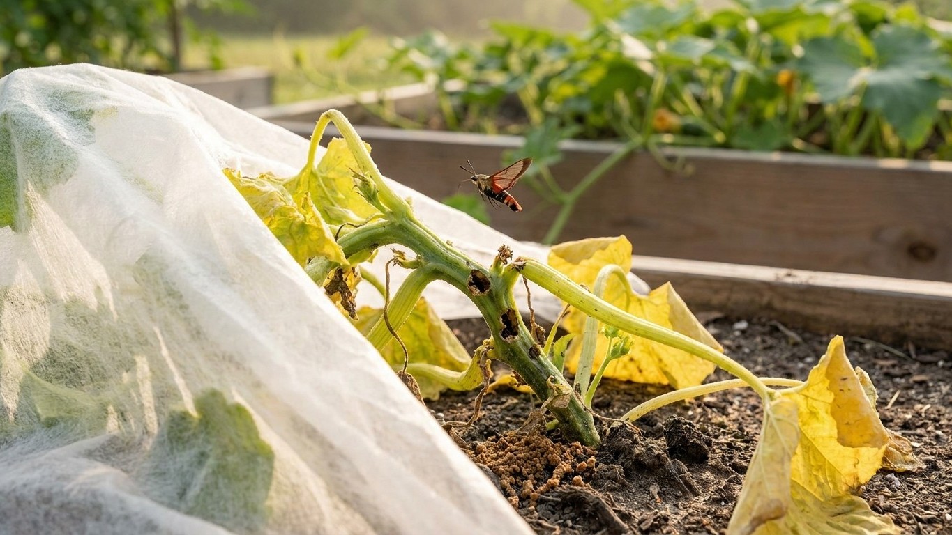 Squash vine borer in Tennessee: When It Shows Up and What Stops It