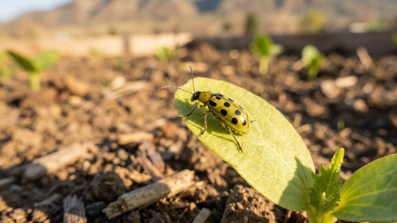 Cucumber beetles in Utah: When It Shows Up and What Stops It