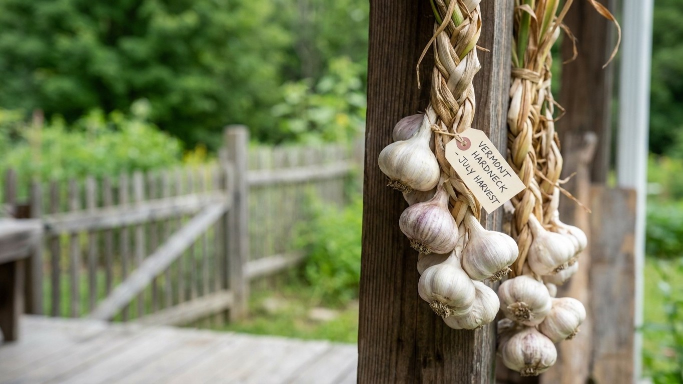 Garlic Varieties That Suit Vermont Winters