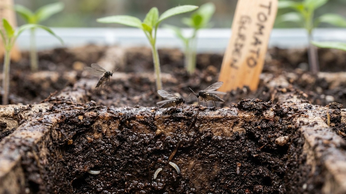 Dark-winged fungus gnats in Vermont: When It Shows Up and What Stops It