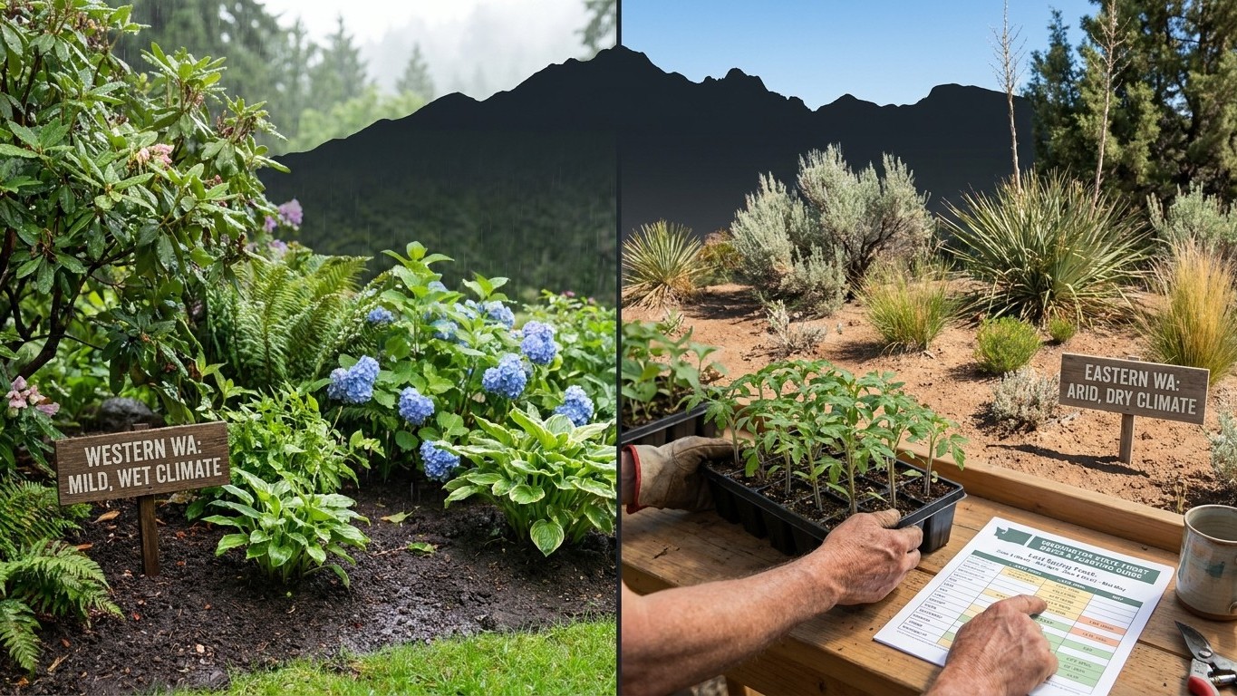 Gardening in Washington: What the Season Actually Allows