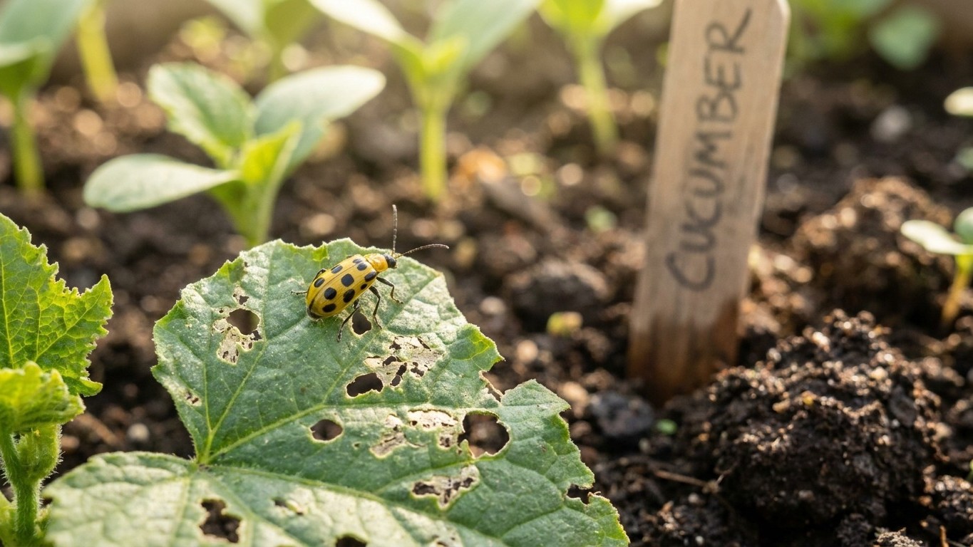 Western spotted cucumber beetle in Washington: When It Shows Up and What Stops It