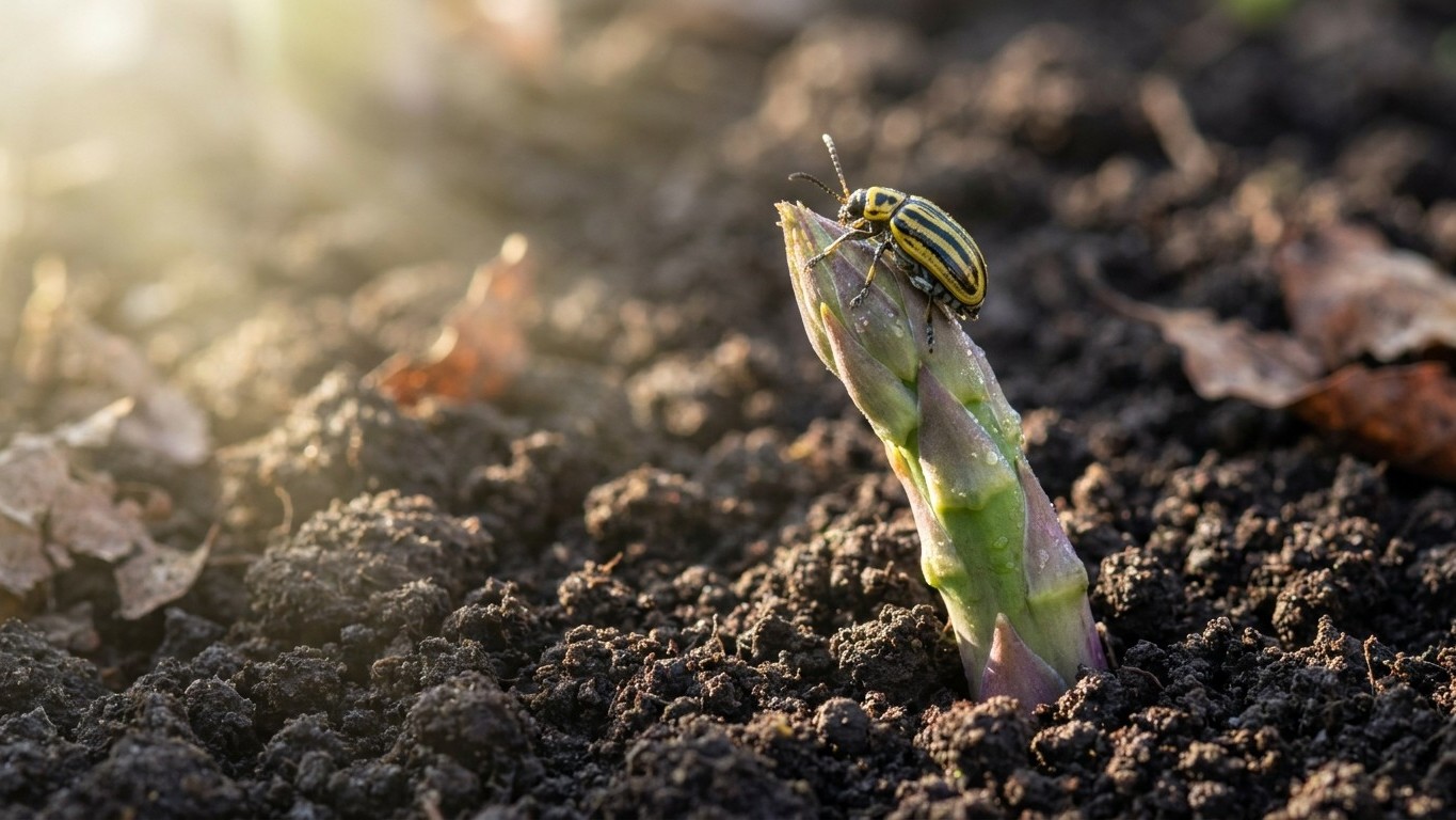 Asparagus beetles in West Virginia: When It Shows Up and What Stops It