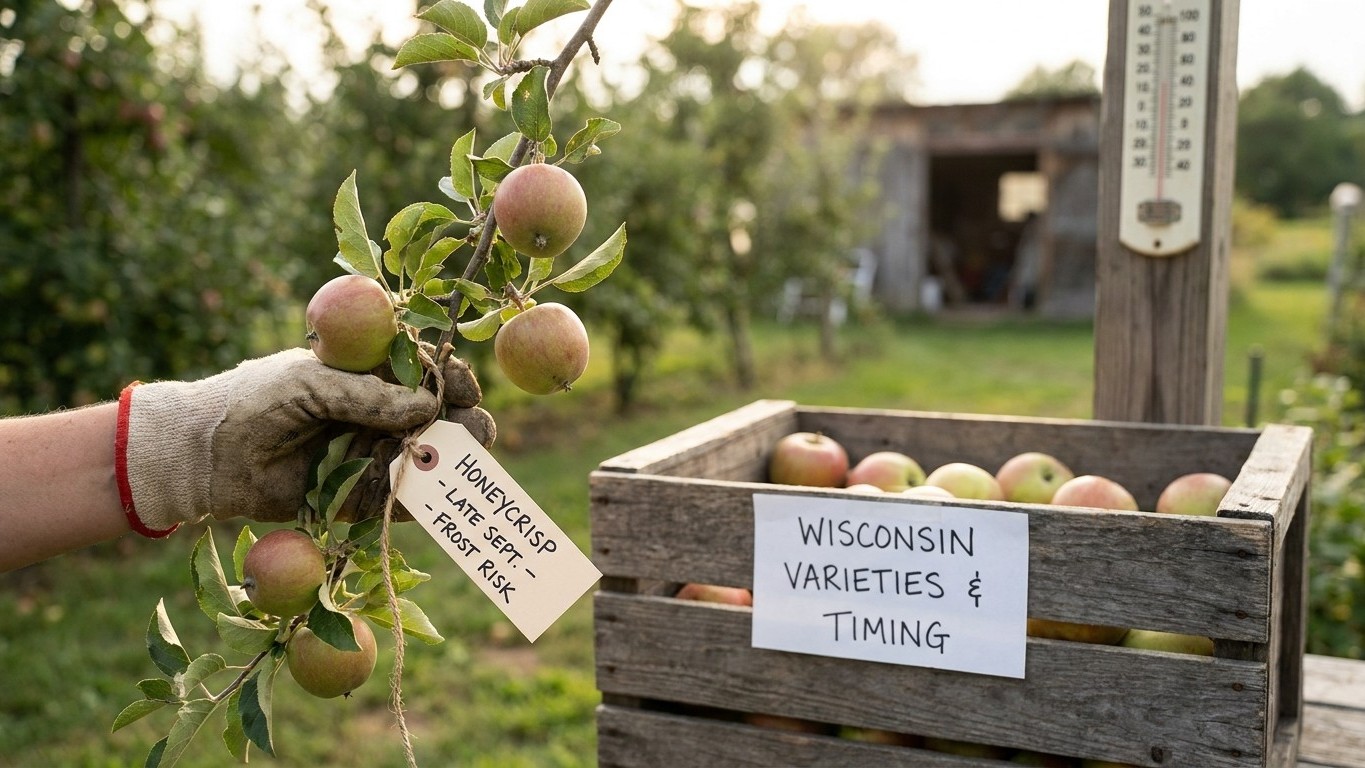 Growing Apples in Wisconsin: Varieties, Timing and Frost Risk
