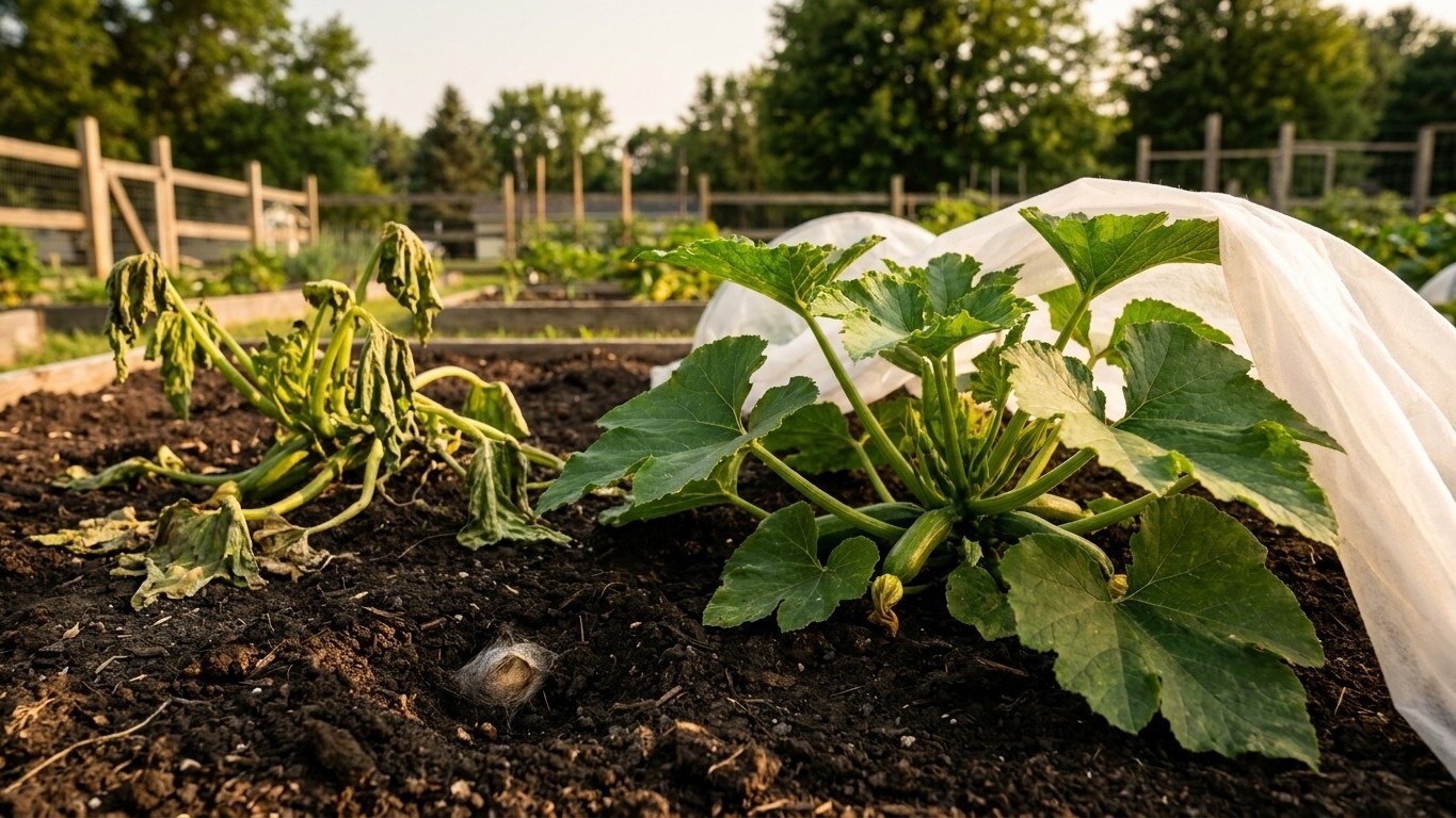 Squash vine borer in Wisconsin: When It Shows Up and What Stops It