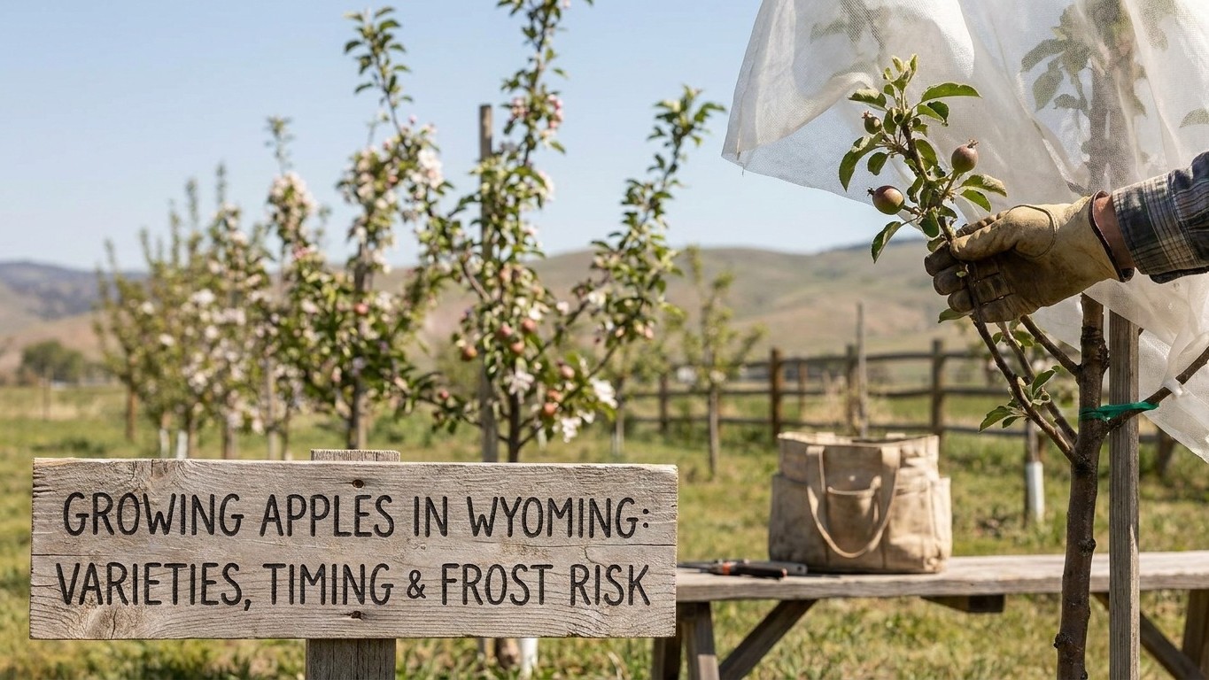 Growing Apples in Wyoming: Varieties, Timing and Frost Risk