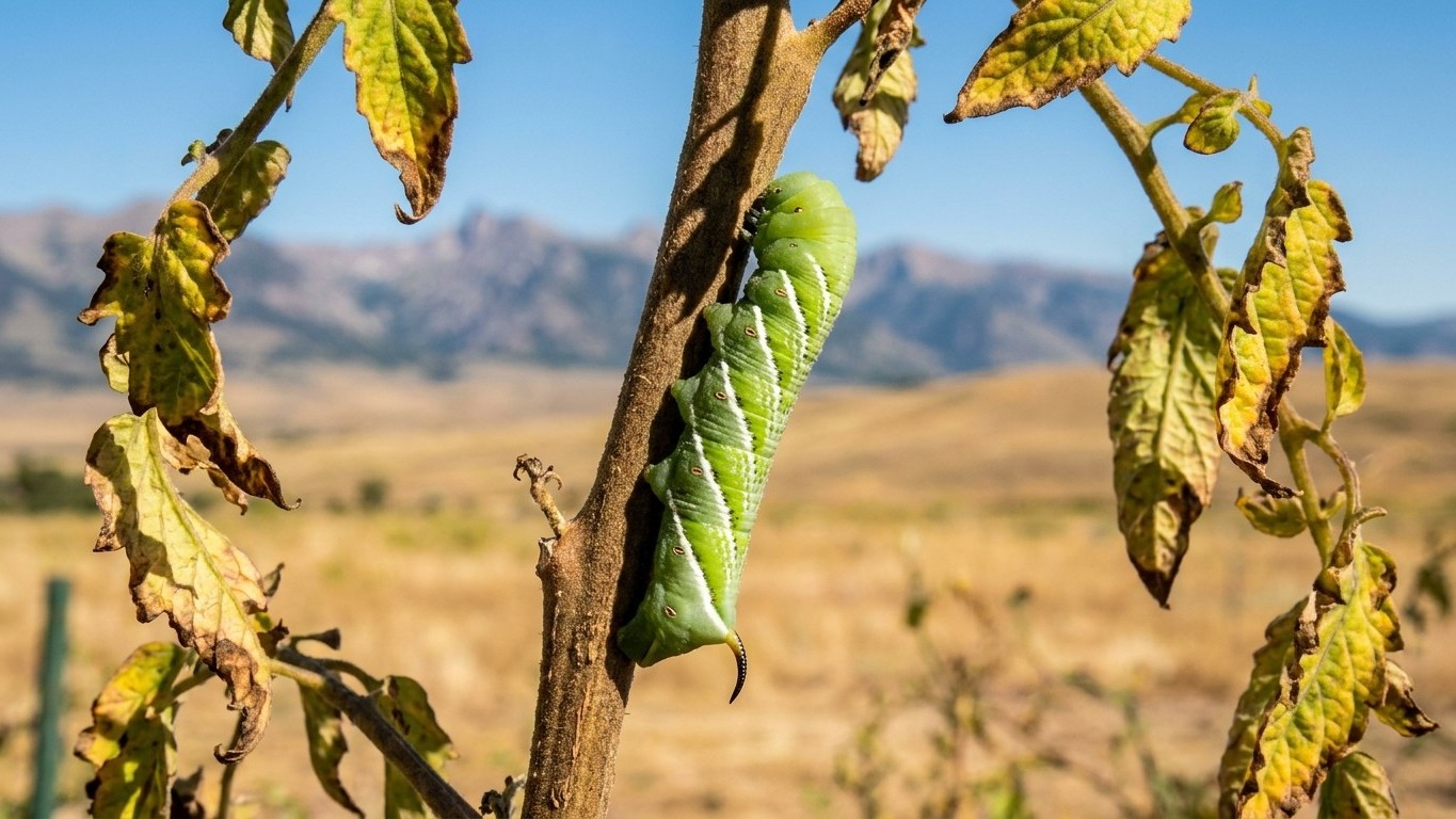 Tomato hornworm in Wyoming: When It Shows Up and What Stops It