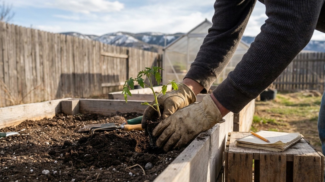 Tomato Planting Dates in Wyoming: Counting Back From Your Frost Window