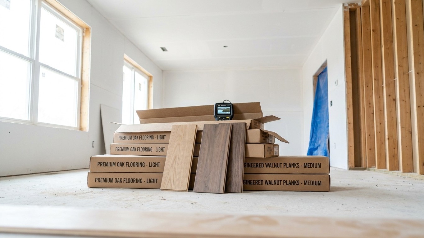 Why Flooring Sits in the Room Before It Goes Down