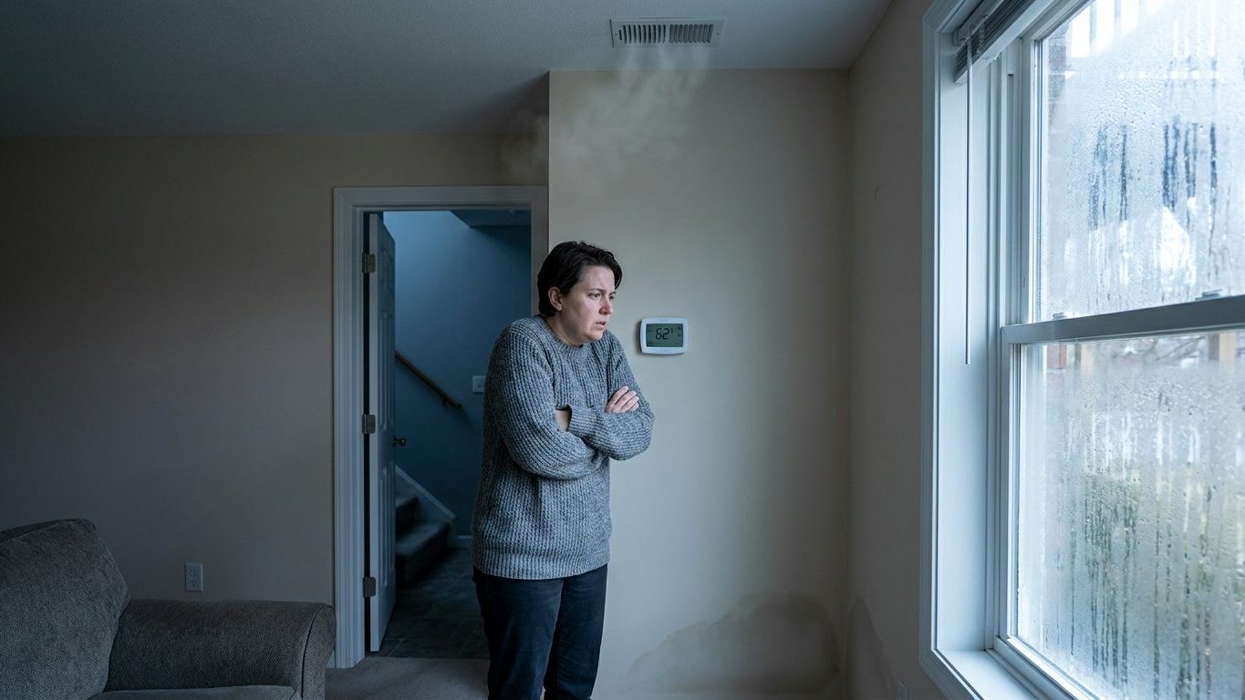 The House Is Cold and Still Feels Damp