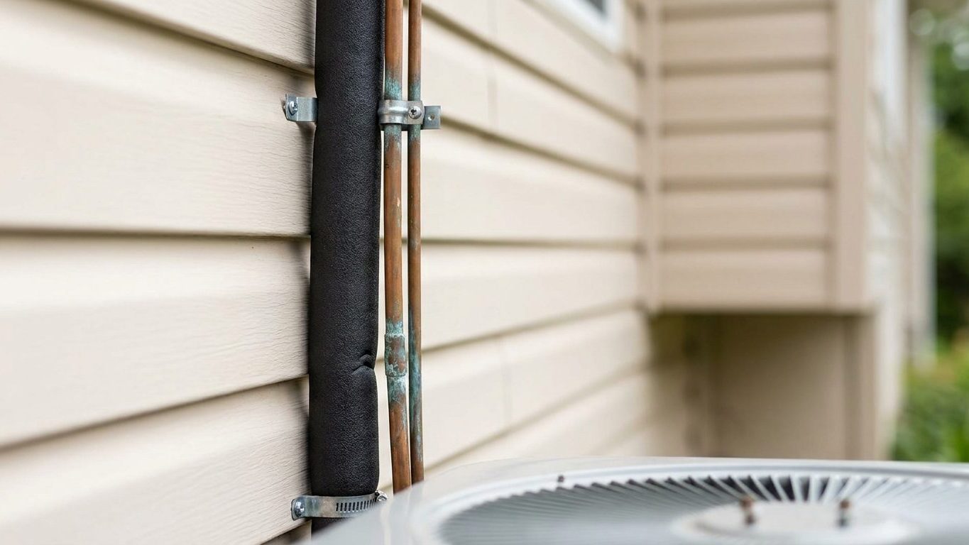 The Copper Lines Between the Two Halves, and the Insulation on Them