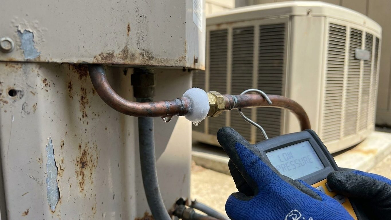 « Low on Refrigerant » Means You Have a Leak
