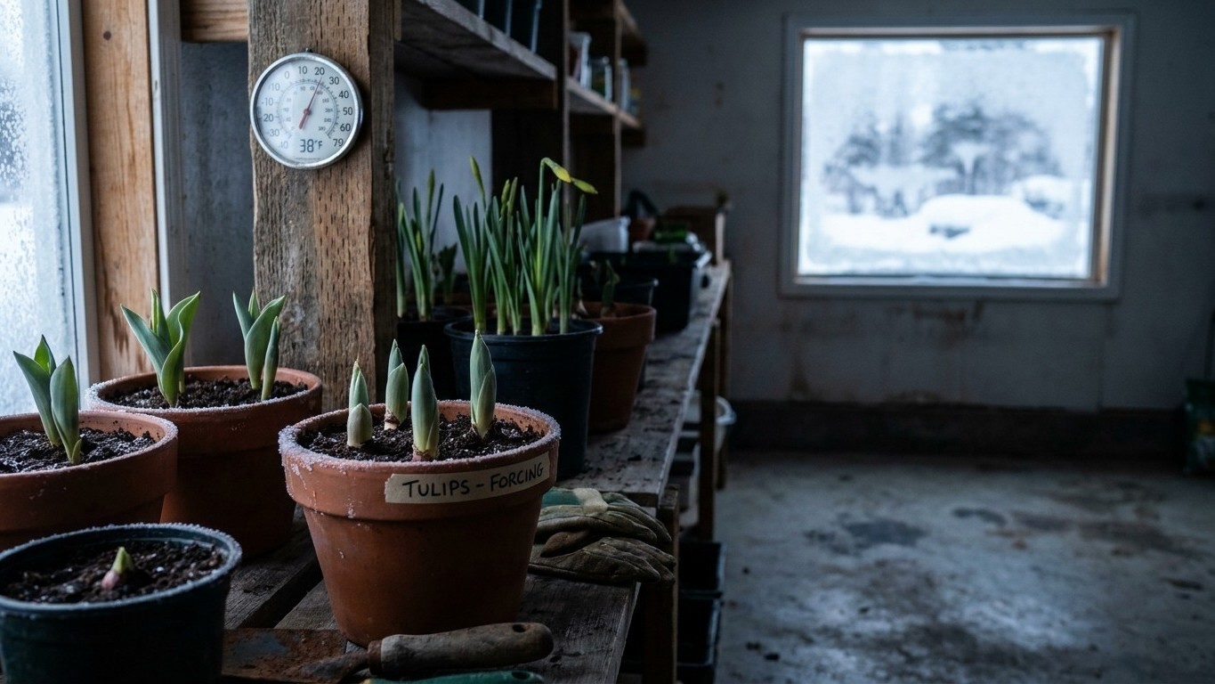Forcing Spring Bulbs Indoors in Alaska