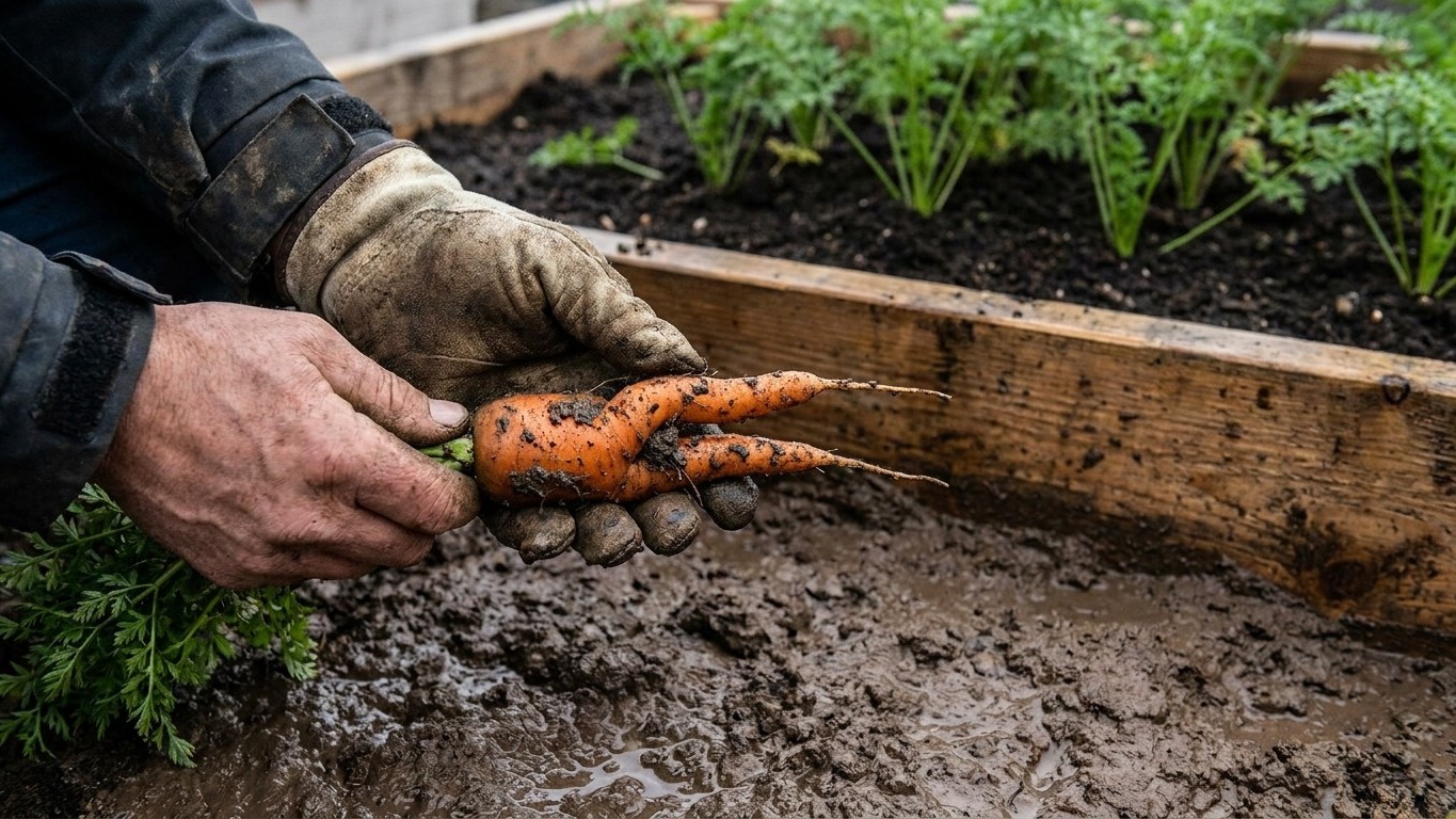 Will Carrots Fork in Alaska Soil?