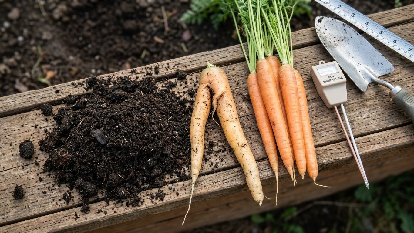 Growing Carrots in Alaska: Soil, Sowing and Forked Roots