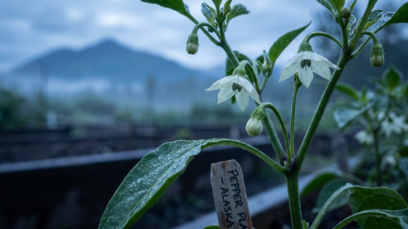 Growing Peppers in Alaska: Fruit Set, Heat and Timing