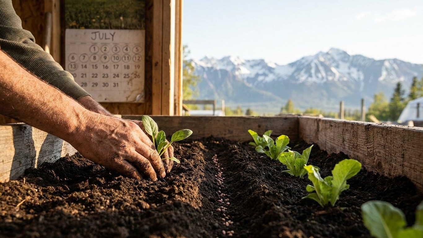 What to Plant in Alaska in July