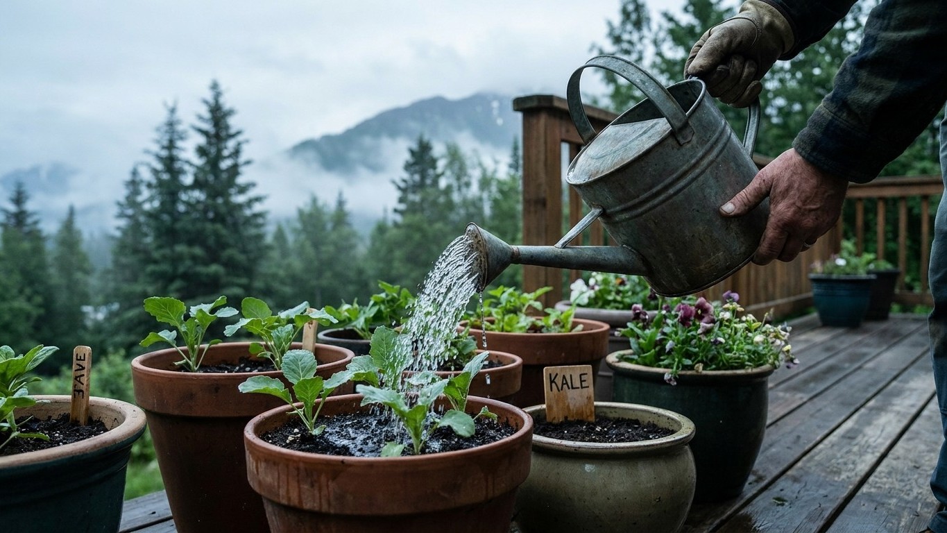 Watering Pots and Containers in Alaska