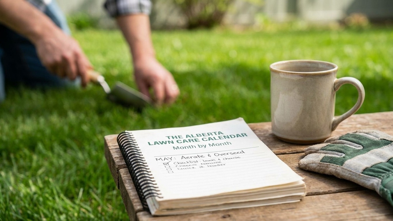 The Alberta Lawn Care Calendar, Month by Month