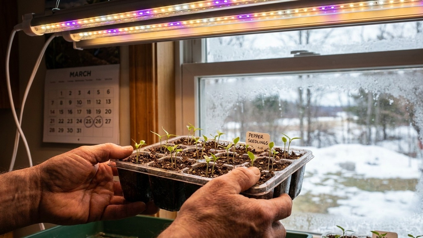 When to Start Pepper Seed in Alberta