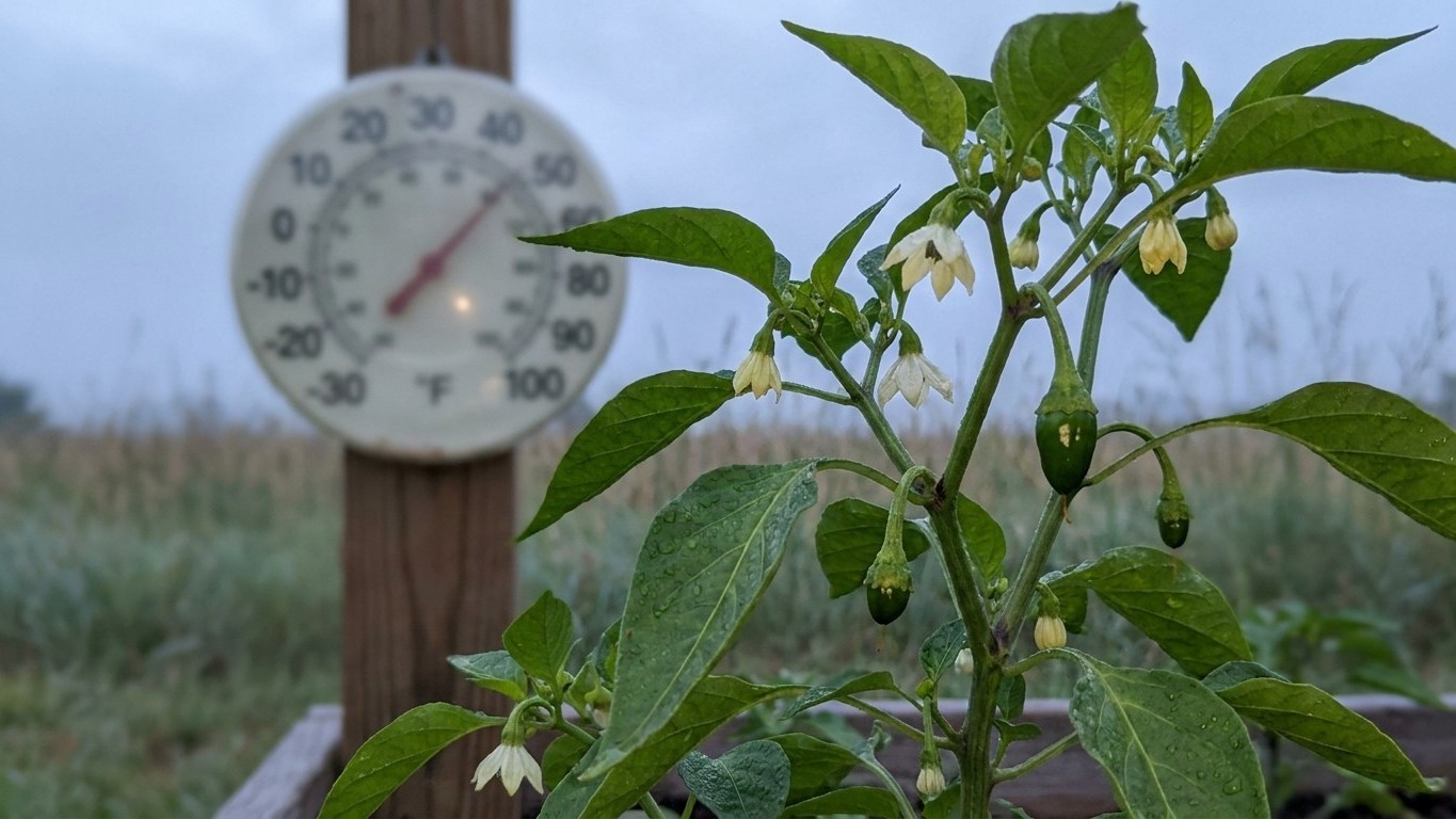 Growing Peppers in Alberta: Fruit Set, Heat and Timing