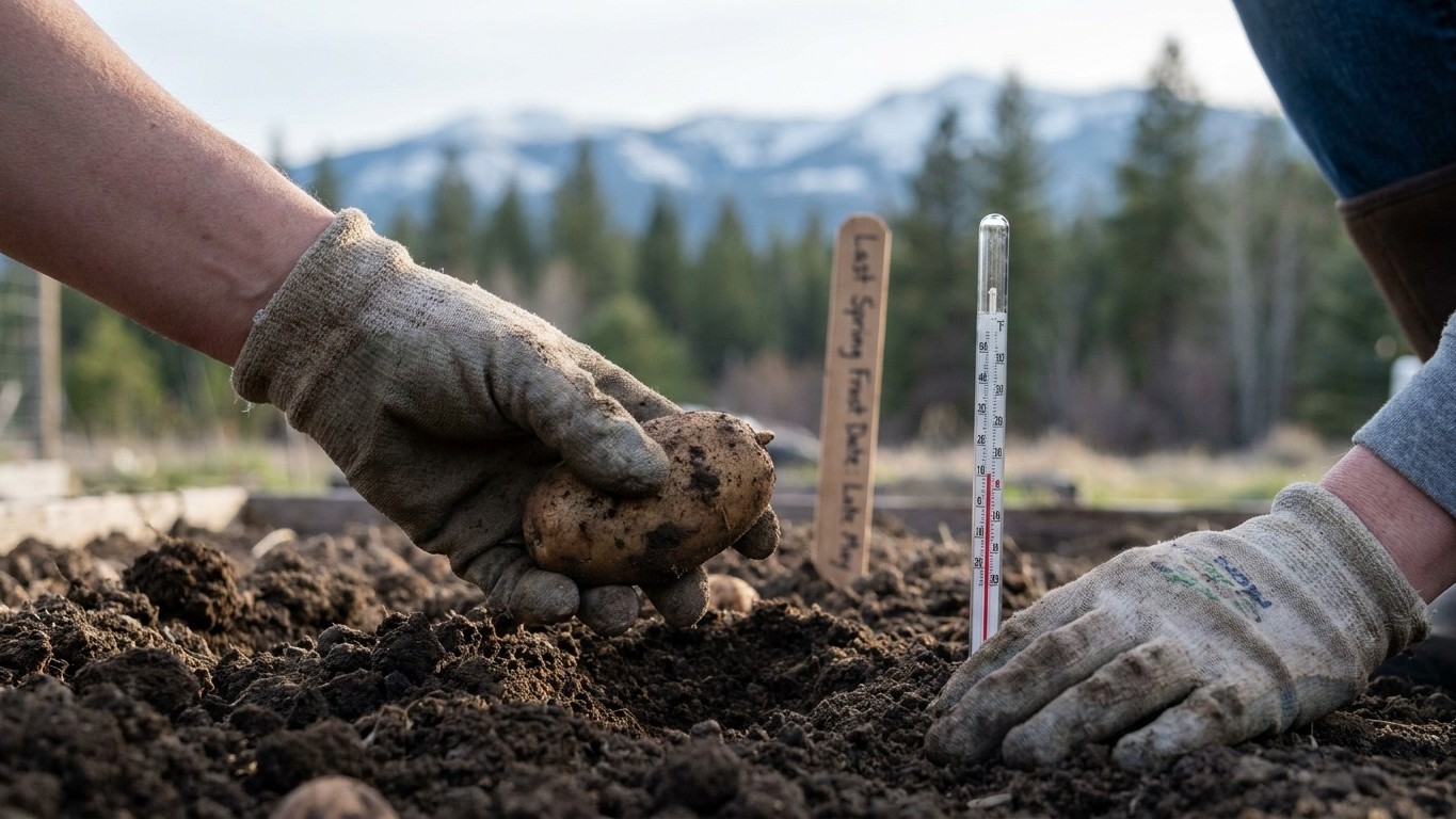 When to Plant Potatoes in Alberta: Counting Back From Your Last Frost