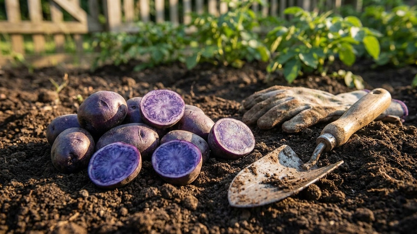All Blue Potato: Season, Flesh and What It Is For