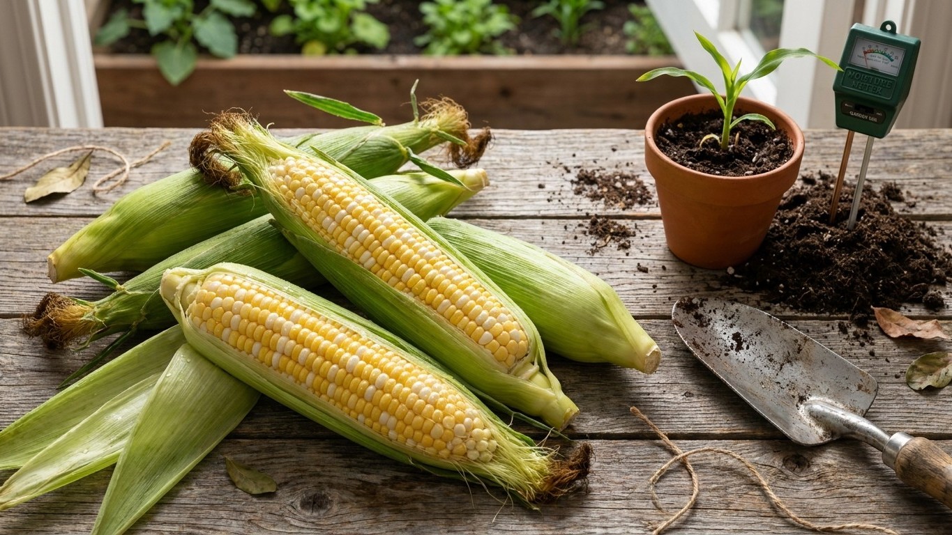 Ambrosia Sweet Corn: When to Plant It, and What to Do With the Bicolor Tomatoes