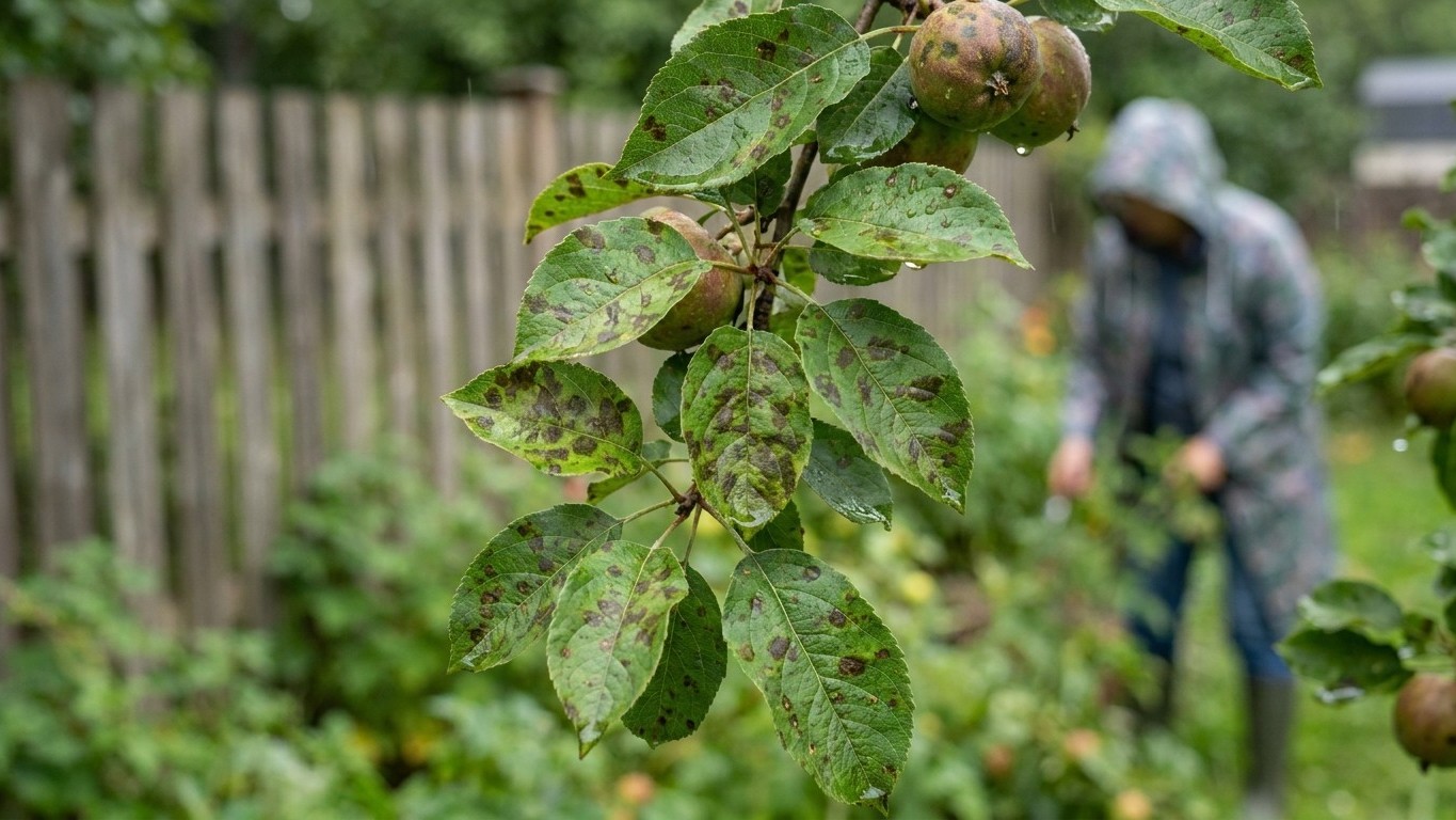 Apple Scab: The Olive Blotches That Come With Wet Springs