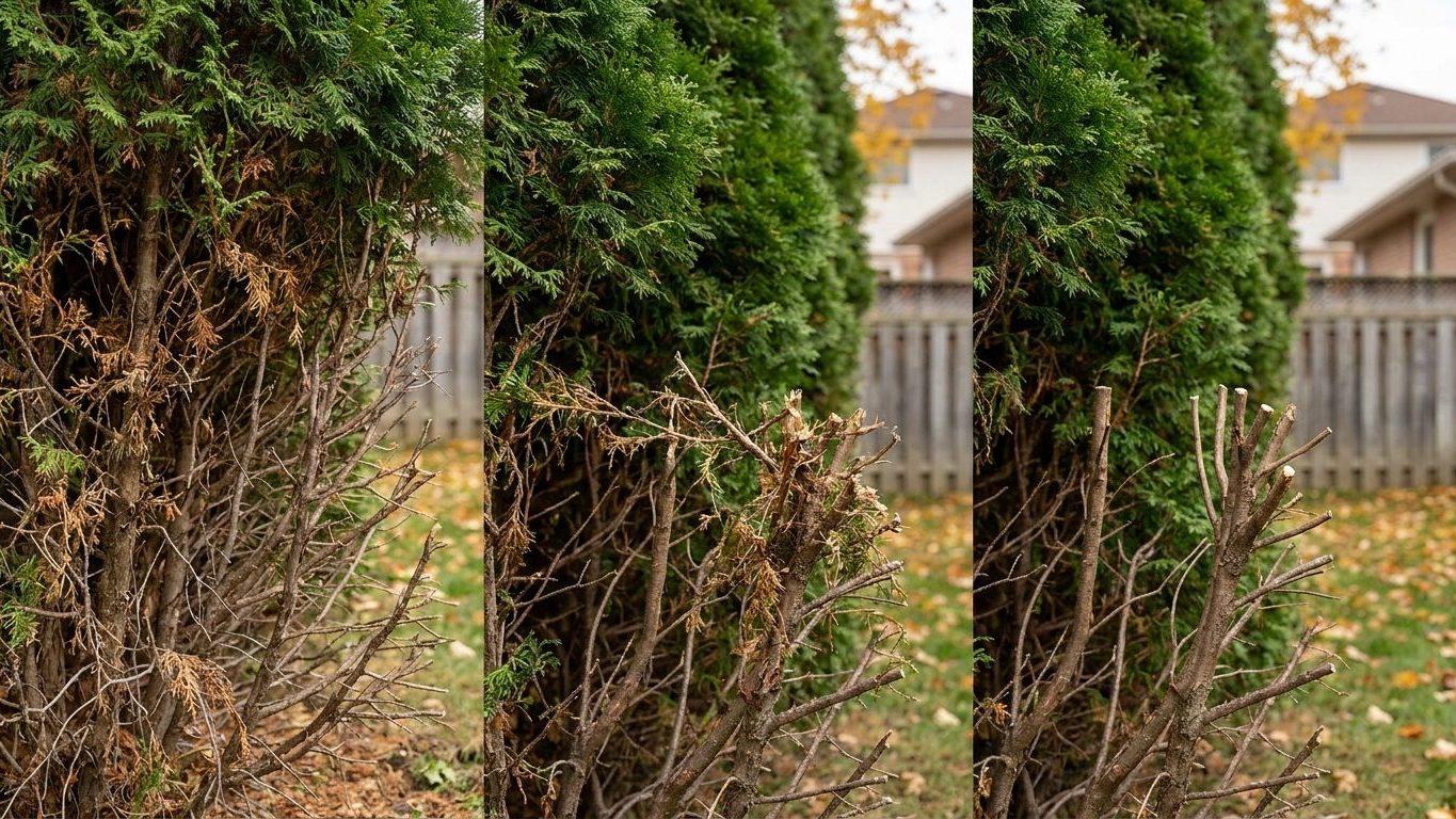 Arborvitae Bare at the Bottom: What Caused It and What Fixes It