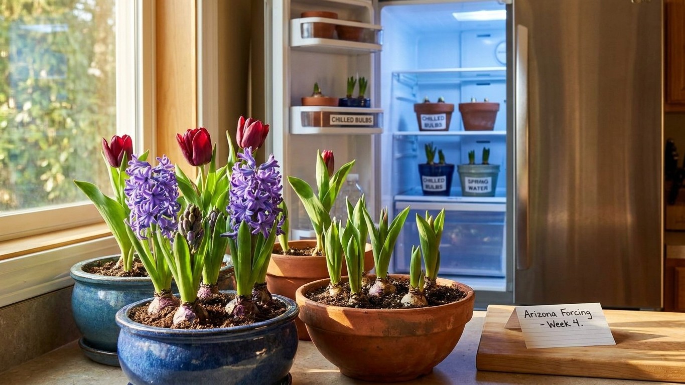 Growing Spring Bulbs in Containers in Arizona