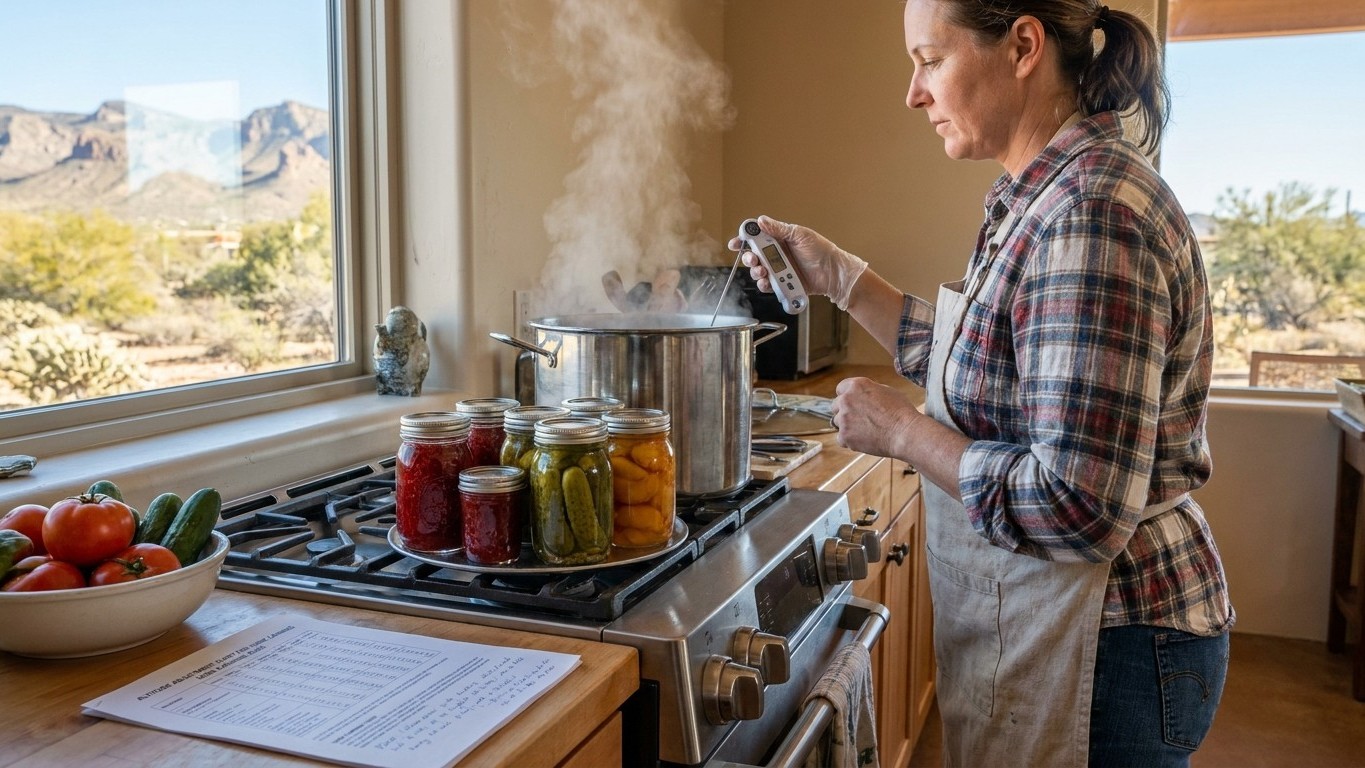 Canning at Altitude in Arizona: What Your Elevation Changes
