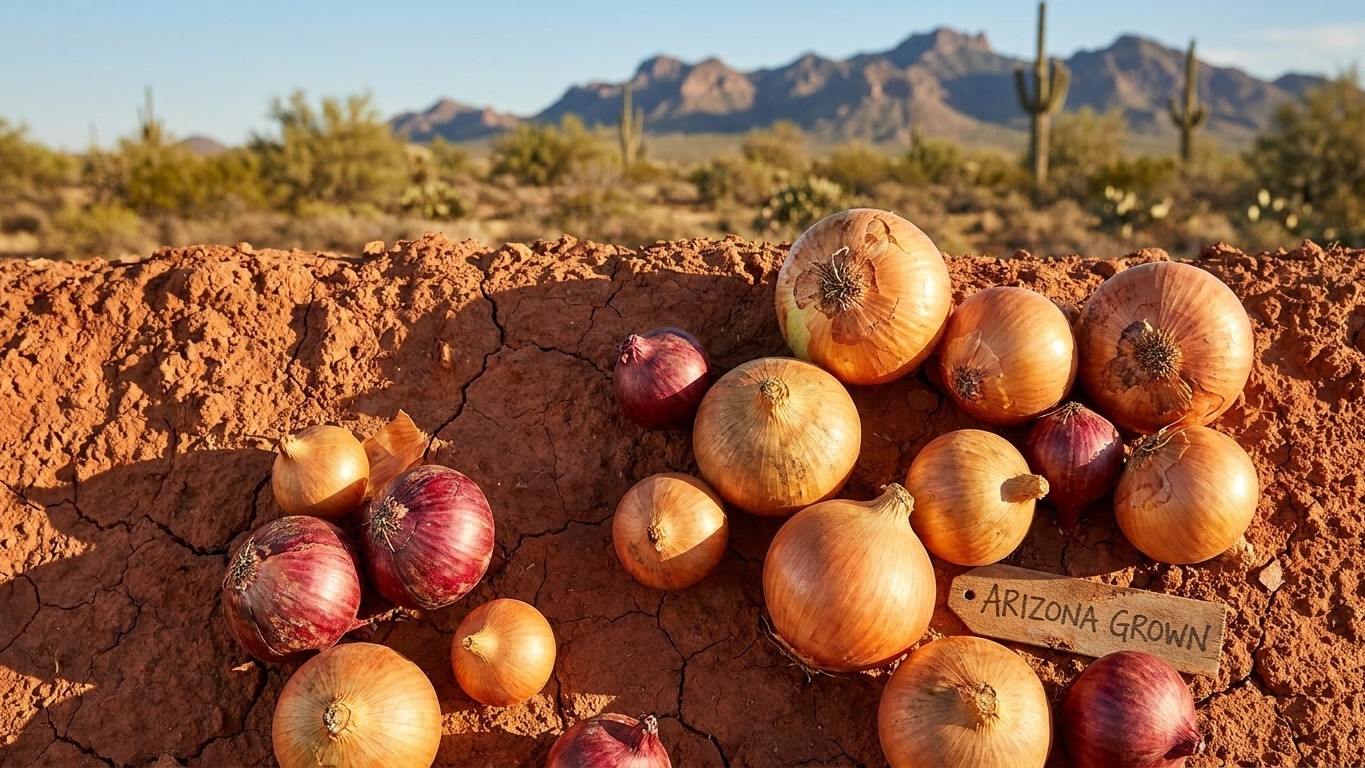 The Best Onion Varieties for Arizona