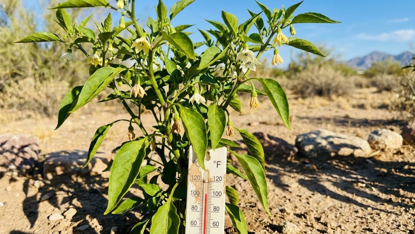 Why Peppers Fail to Set Fruit in Arizona