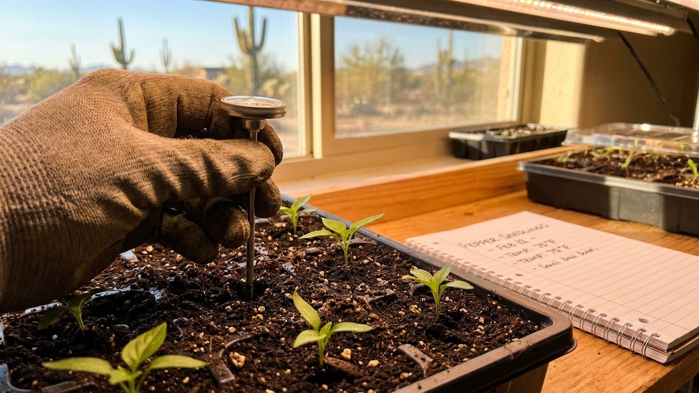 When to Start Pepper Seed in Arizona