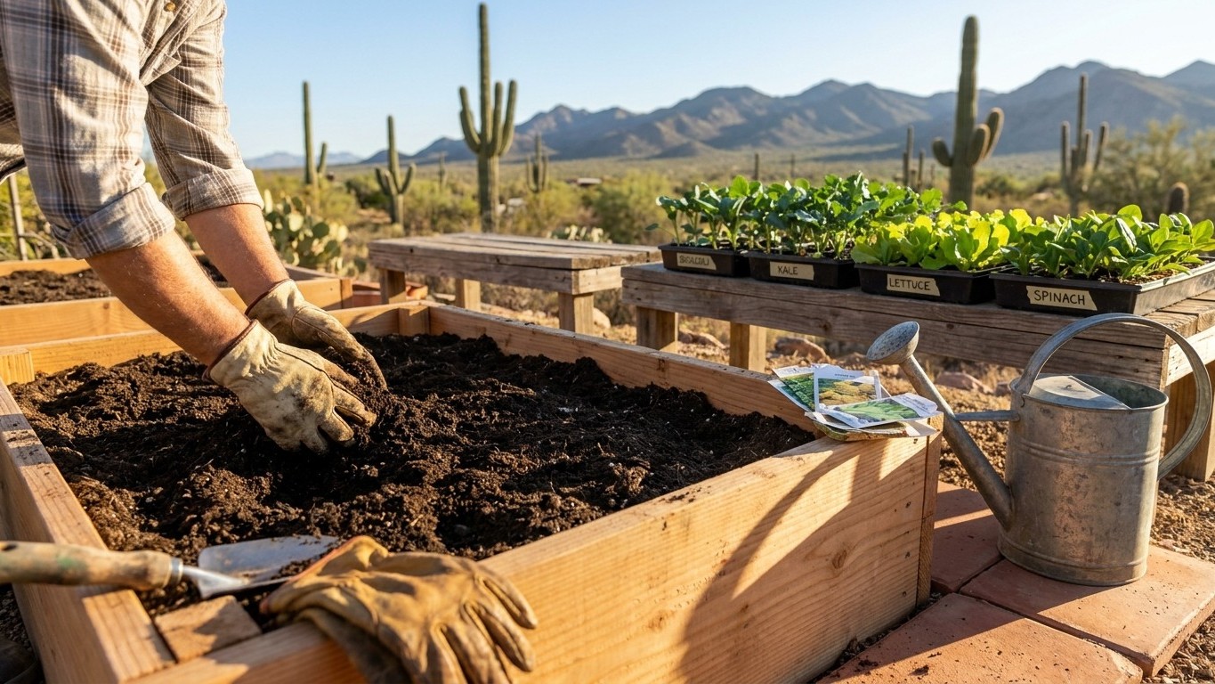 What to Plant in Arizona in October