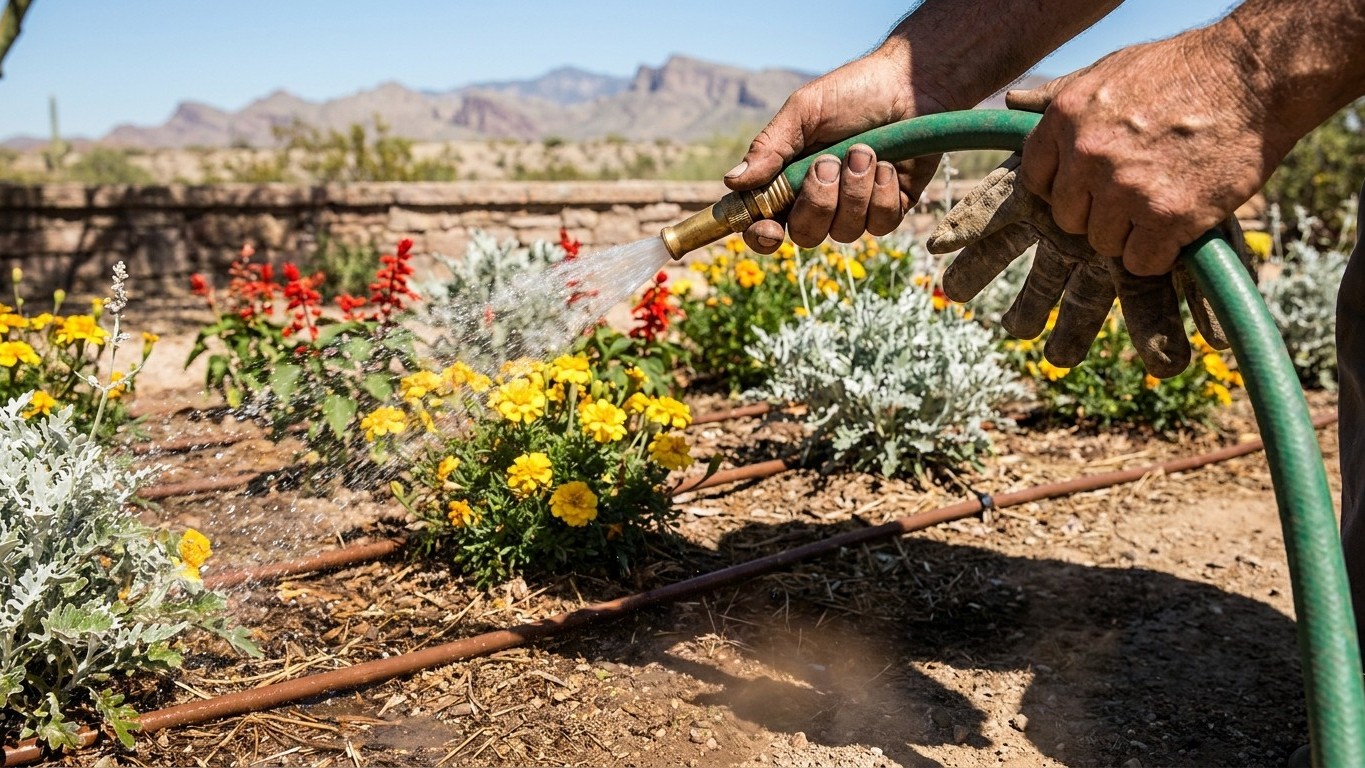 Watering a Garden in Arizona: How Much, How Often, and the Local Rules