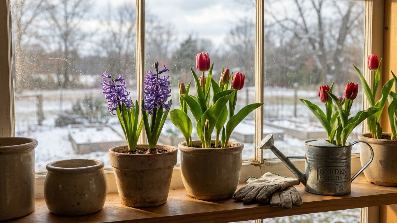 Forcing Spring Bulbs Indoors in Arkansas