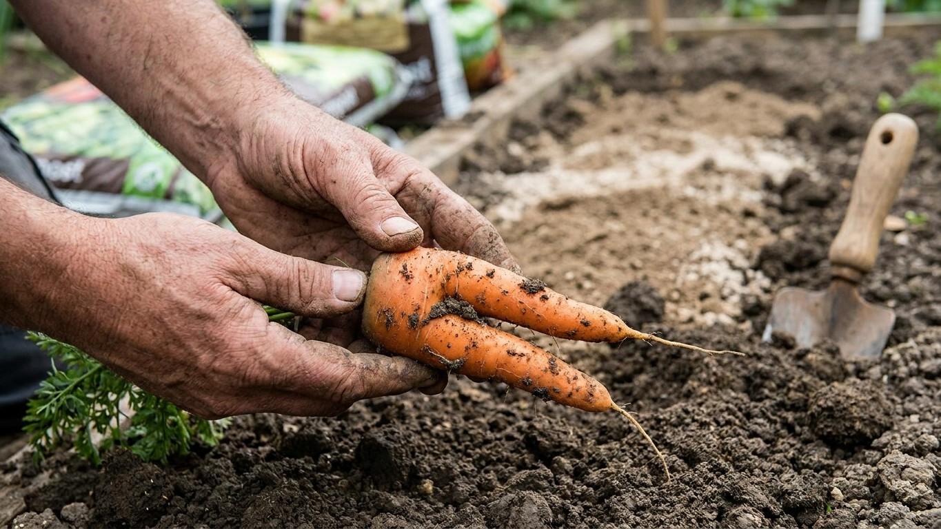 Growing Carrots in Arkansas: Soil, Sowing and Forked Roots