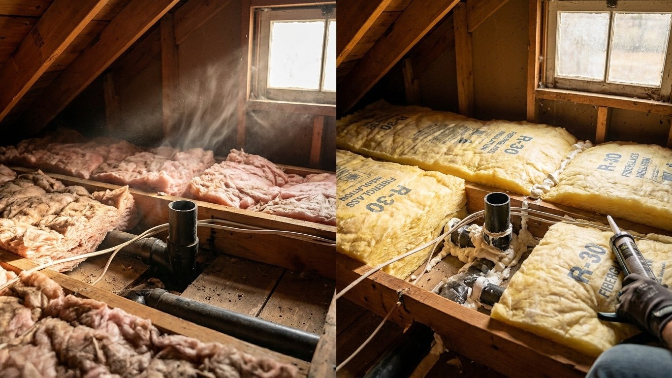 Seal the Attic Before You Insulate It, and Why the Order Matters