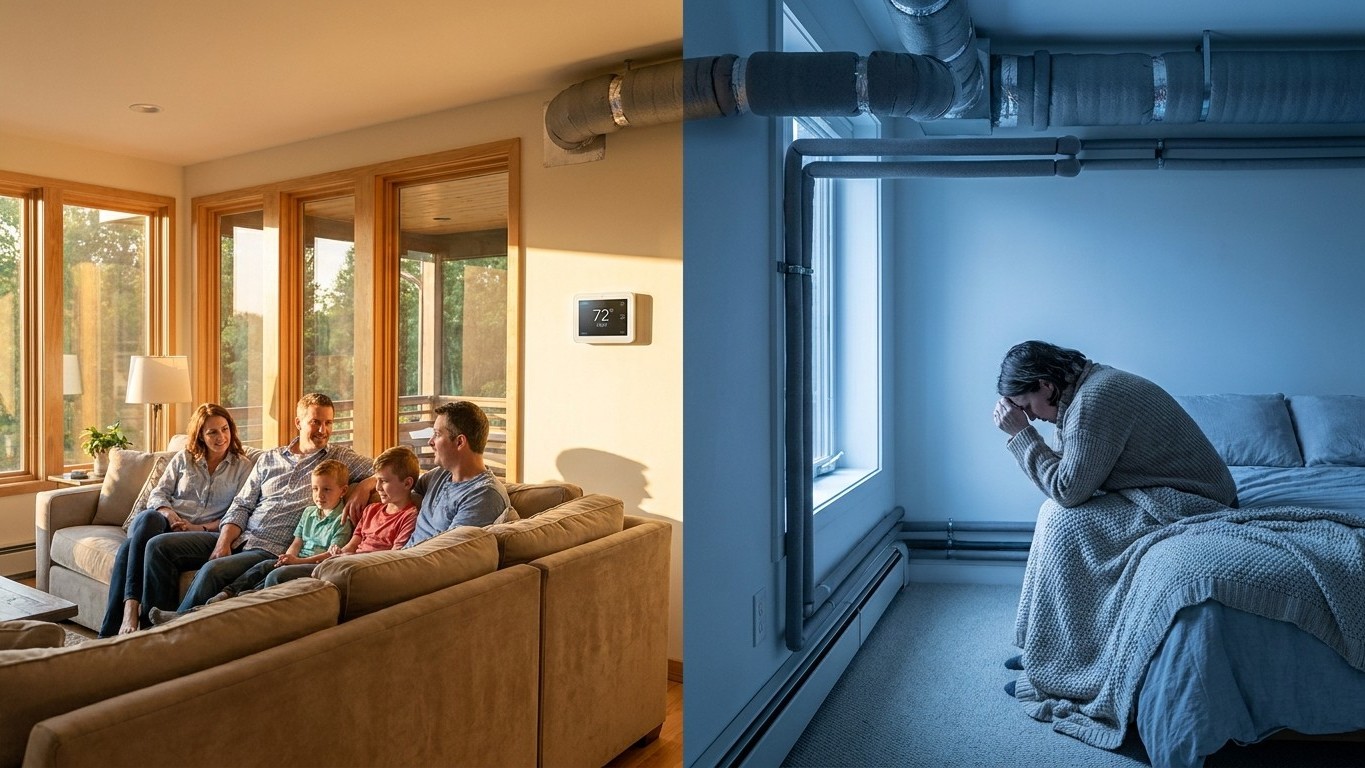 One Room Hot, Another Cold