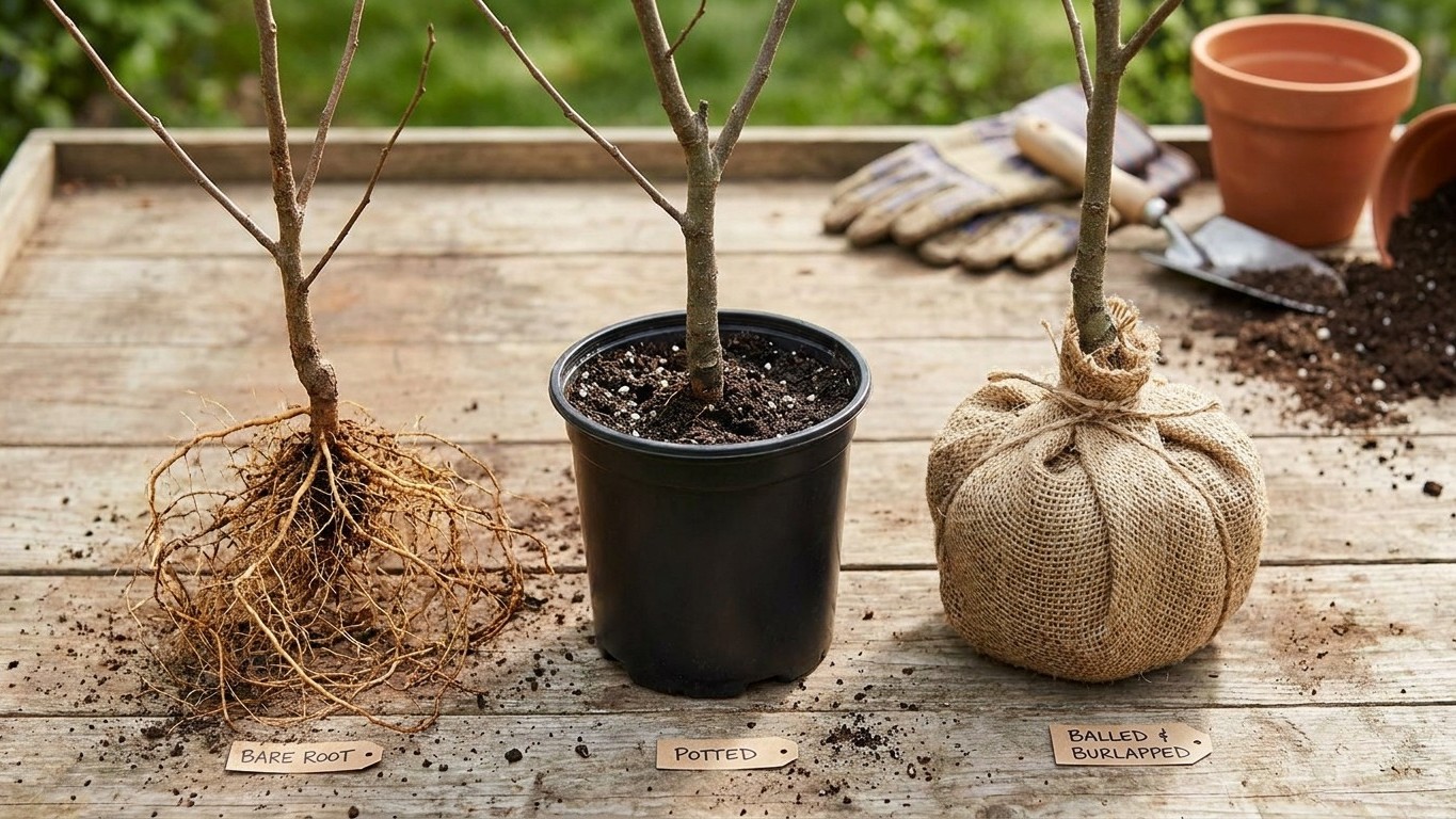 Bare Root, Container or Balled: What the Difference Costs You