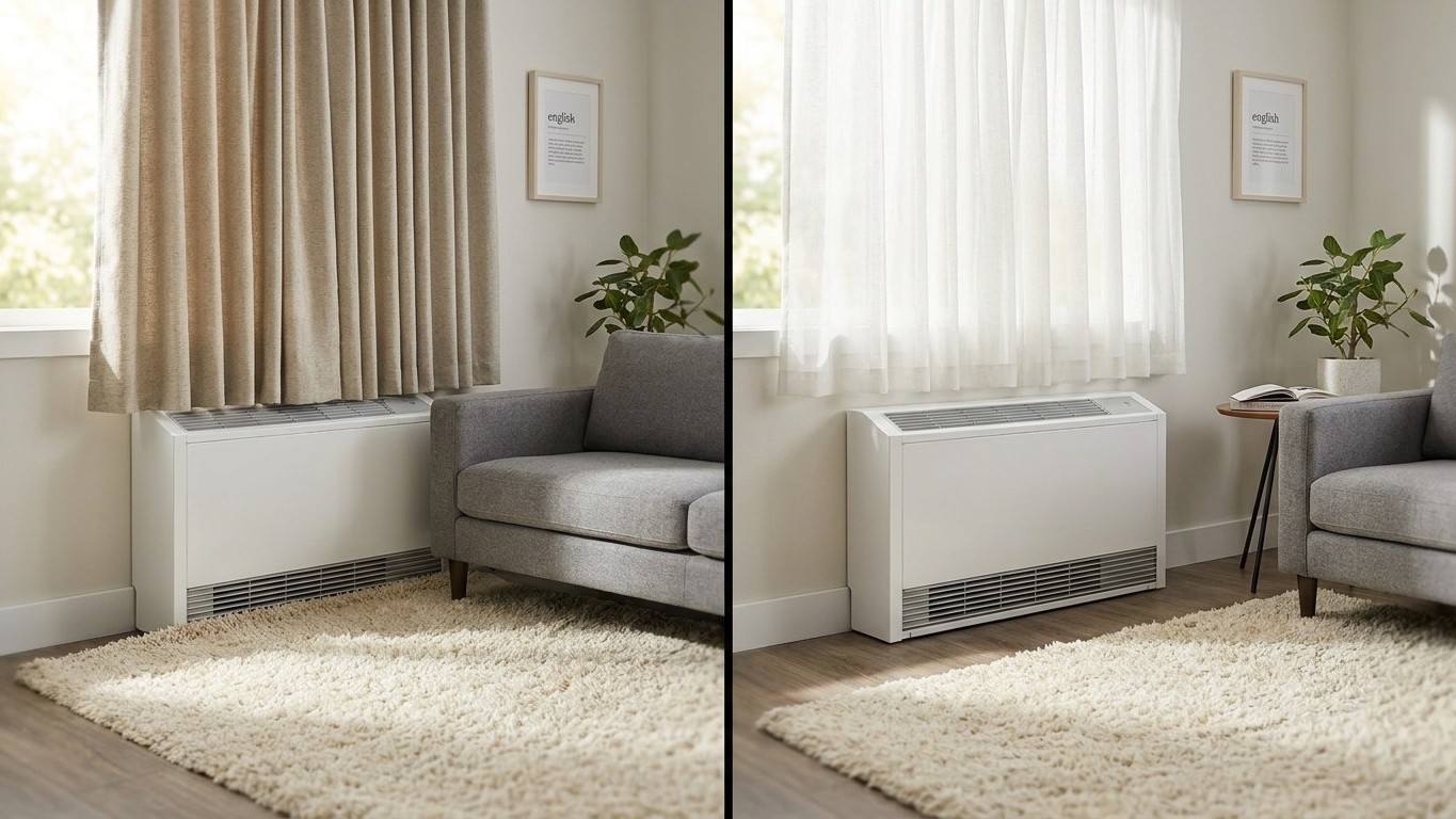What Can and Cannot Sit in Front of a Baseboard Heater