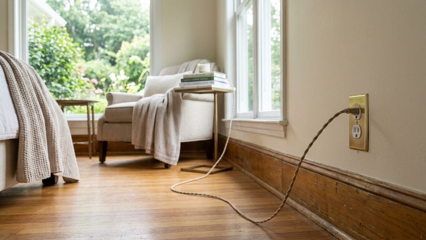 Bedroom Outlets: No Wall Point More Than 6 Feet From One