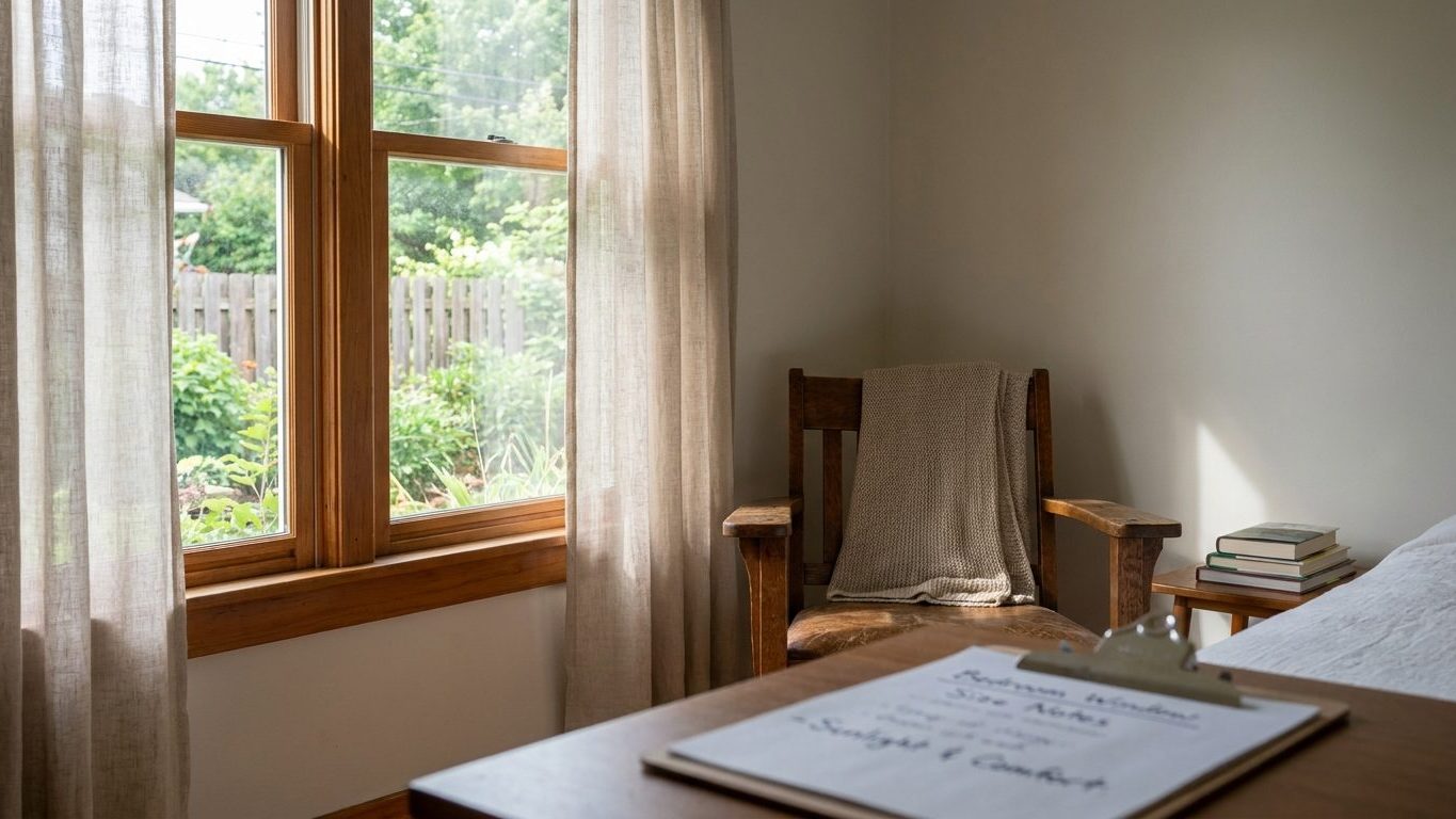 How Much Window Does a Bedroom Need for Light?