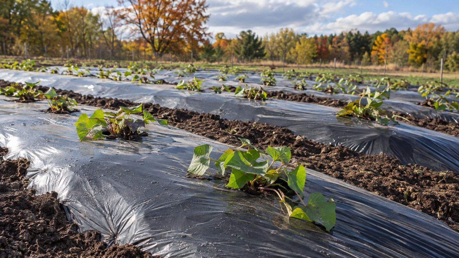 Black Plastic and Sweet Potatoes: Buying Warmth