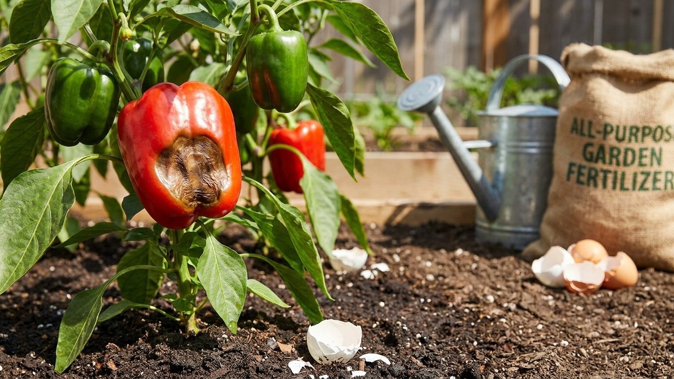 Blossom-End Rot on Peppers: Four Causes, Only One Is Water