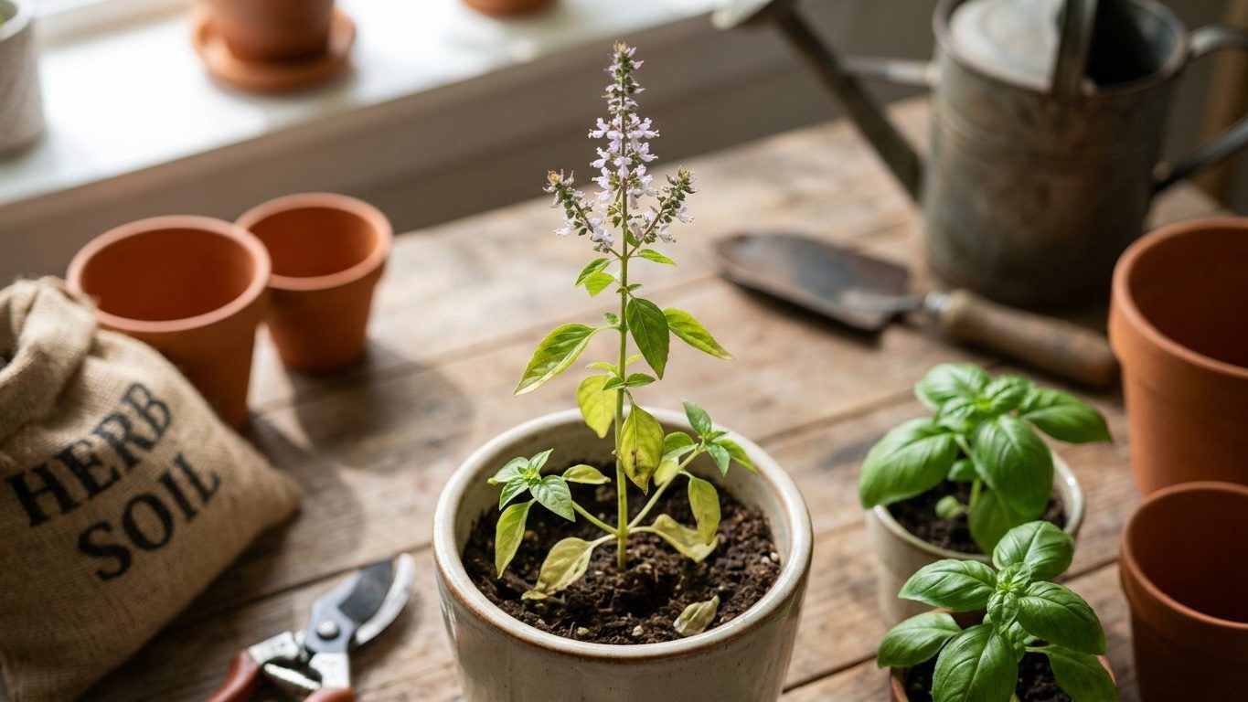 When Herbs Run to Seed, and What It Means