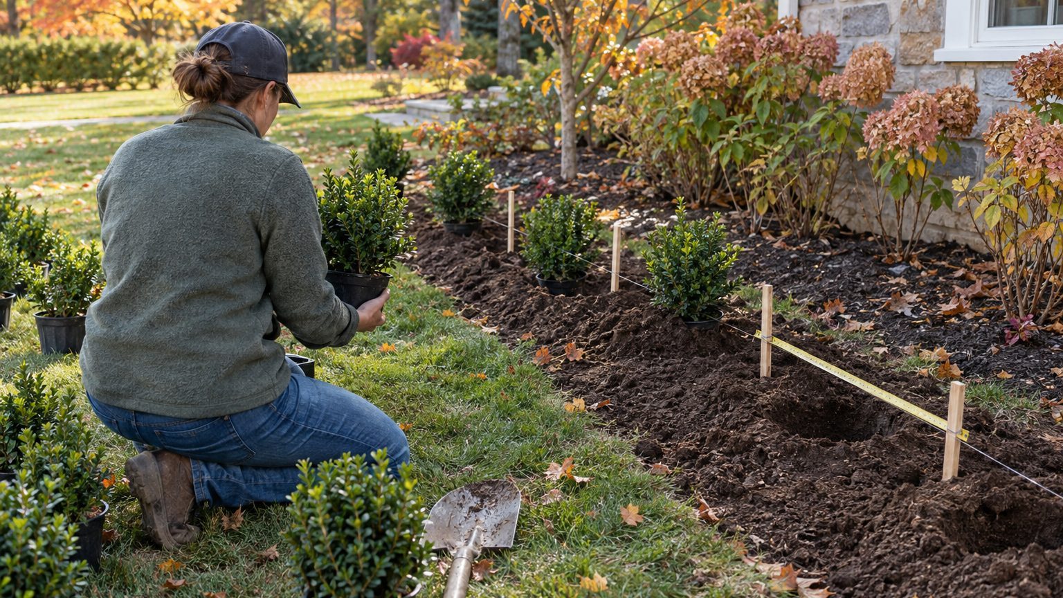 How Far Apart to Plant Boxwood for a Hedge